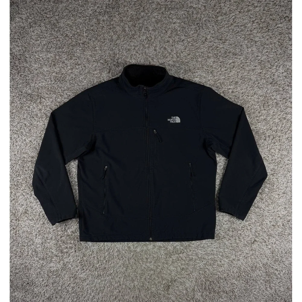 The North Face Apex Bionic Full Zip Black Jacket Men's Size XL